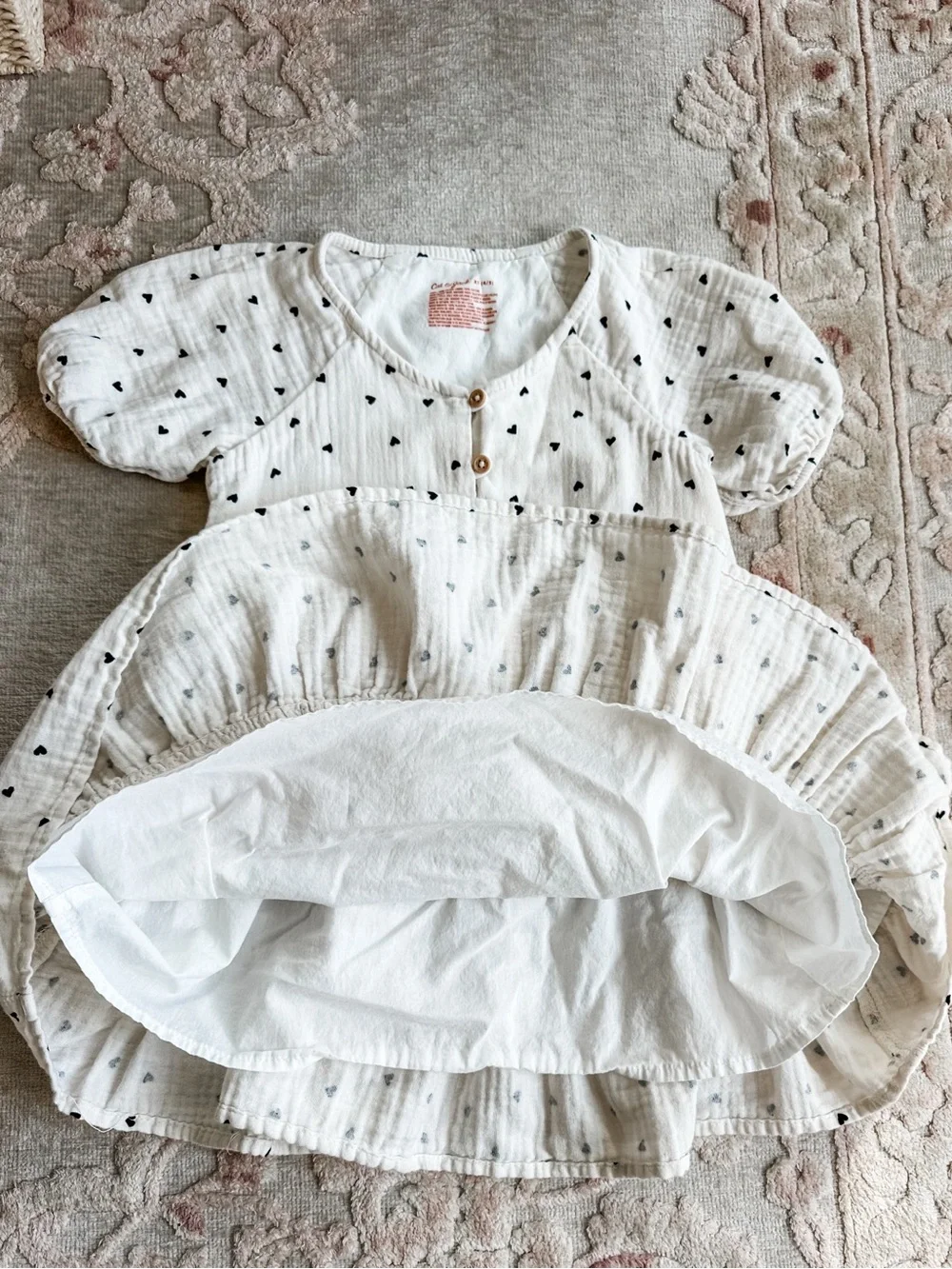 Cat & Jack Gauze Tiered Dress size XS